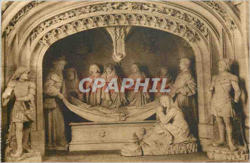 CPA Les Saints de Solesmes Le Tombeau du Christ 1496 