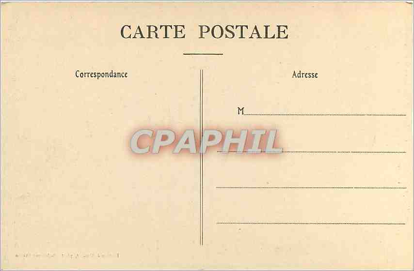 CPA Abbaye de Solesmes Sarthe Notre Dame  — Rückseite
