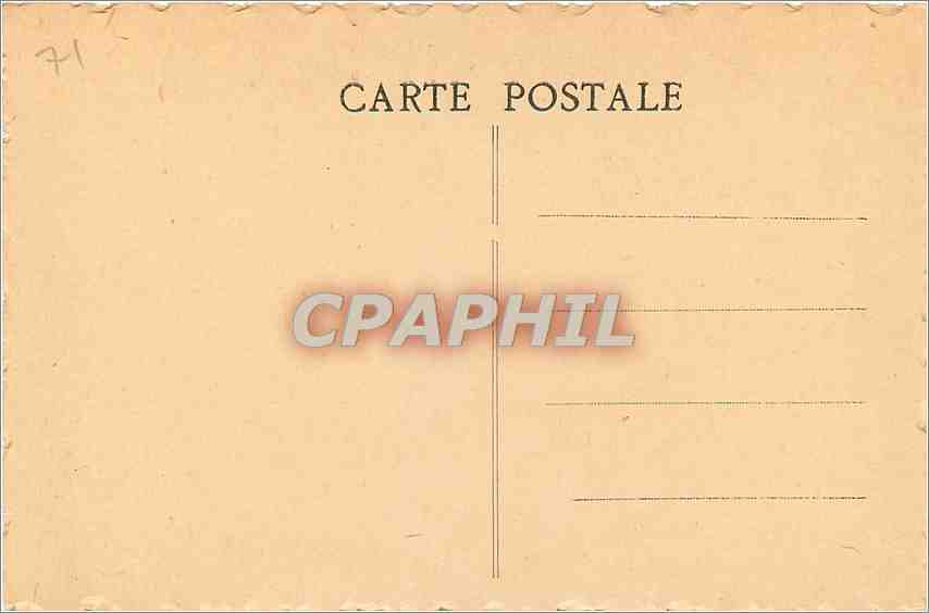 CPA Tournus Choeur et deambulatoire de Saint Philibert  — Rückseite