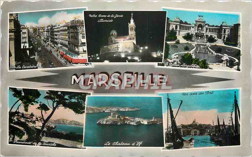 CPM Marseille Souvenir 
