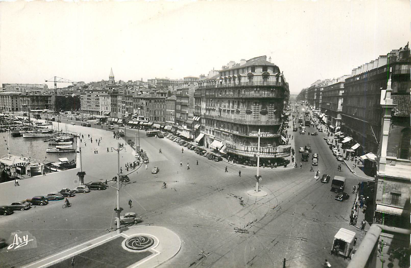 Marseille - Rue de la République et Quai du Port — Société d'Édition TARDY - n°452