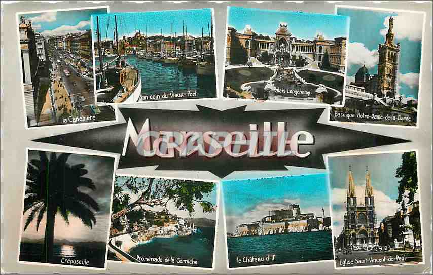 CPM Marseille Souvenir 