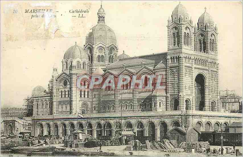 CPA Marseille Cathedrale 
