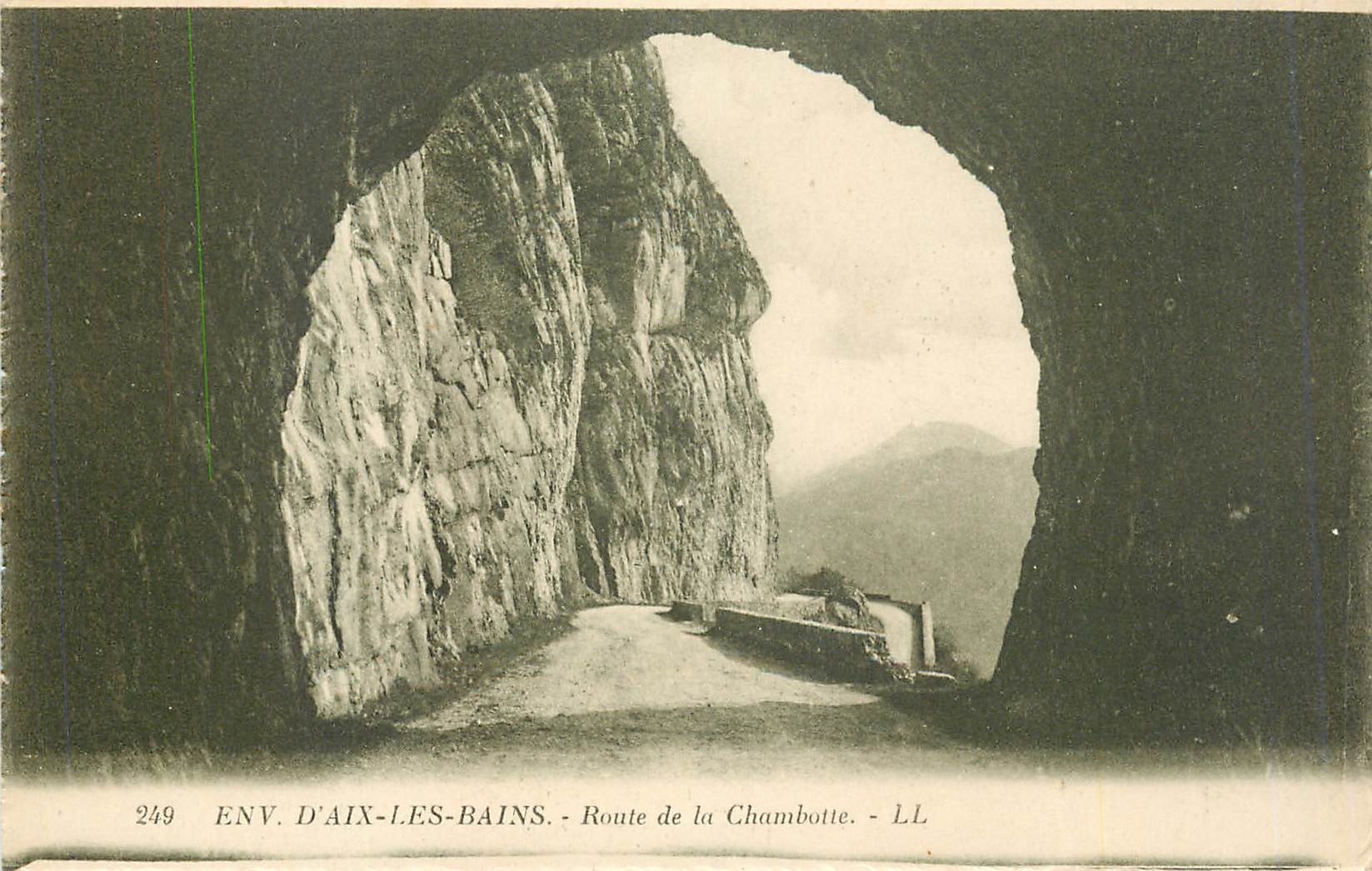 CPA Env d'Aix les Bains Route de la Chambotte 