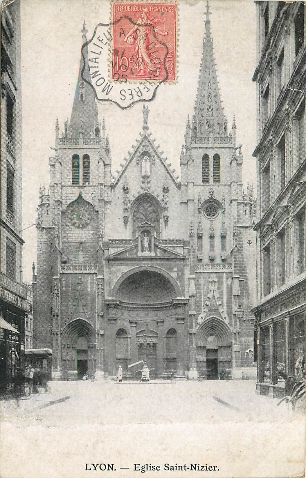 CPA Lyon Eglise Saint Nizier 