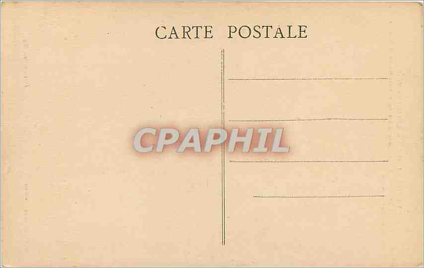 CPA Saumur M et L Hotel de Ville  — Back