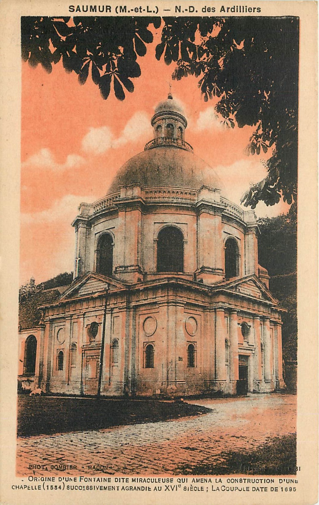 CPA Macon Origine d'une Fontaine dite Miraculeuse 
