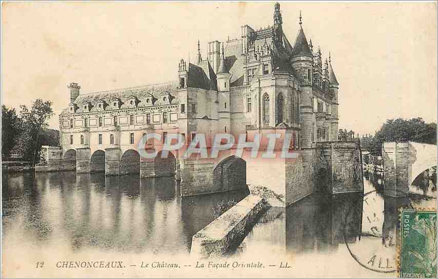 CPA Chenonceaux Le Chateau La Facade Orientale 