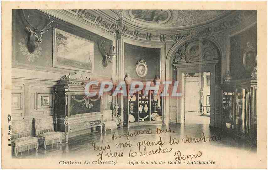 Château de Chantilly — Appartements des Condé — Antichambre