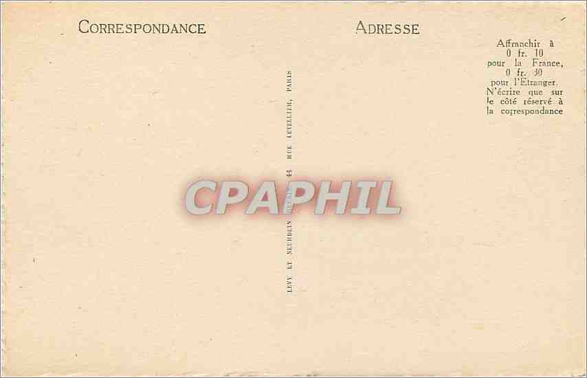 CPA Aix les Bains Arc de Campanus  — Verso