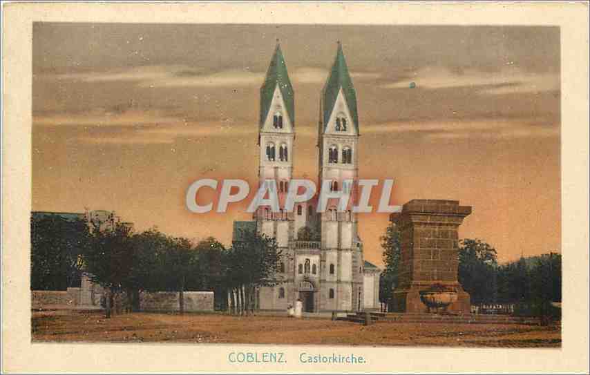 CPA Coblenz Castorkirche 