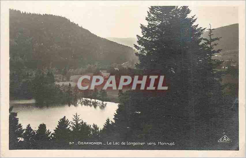 CPA Gerardmer Le Lac de Longemer vers Honrupt 