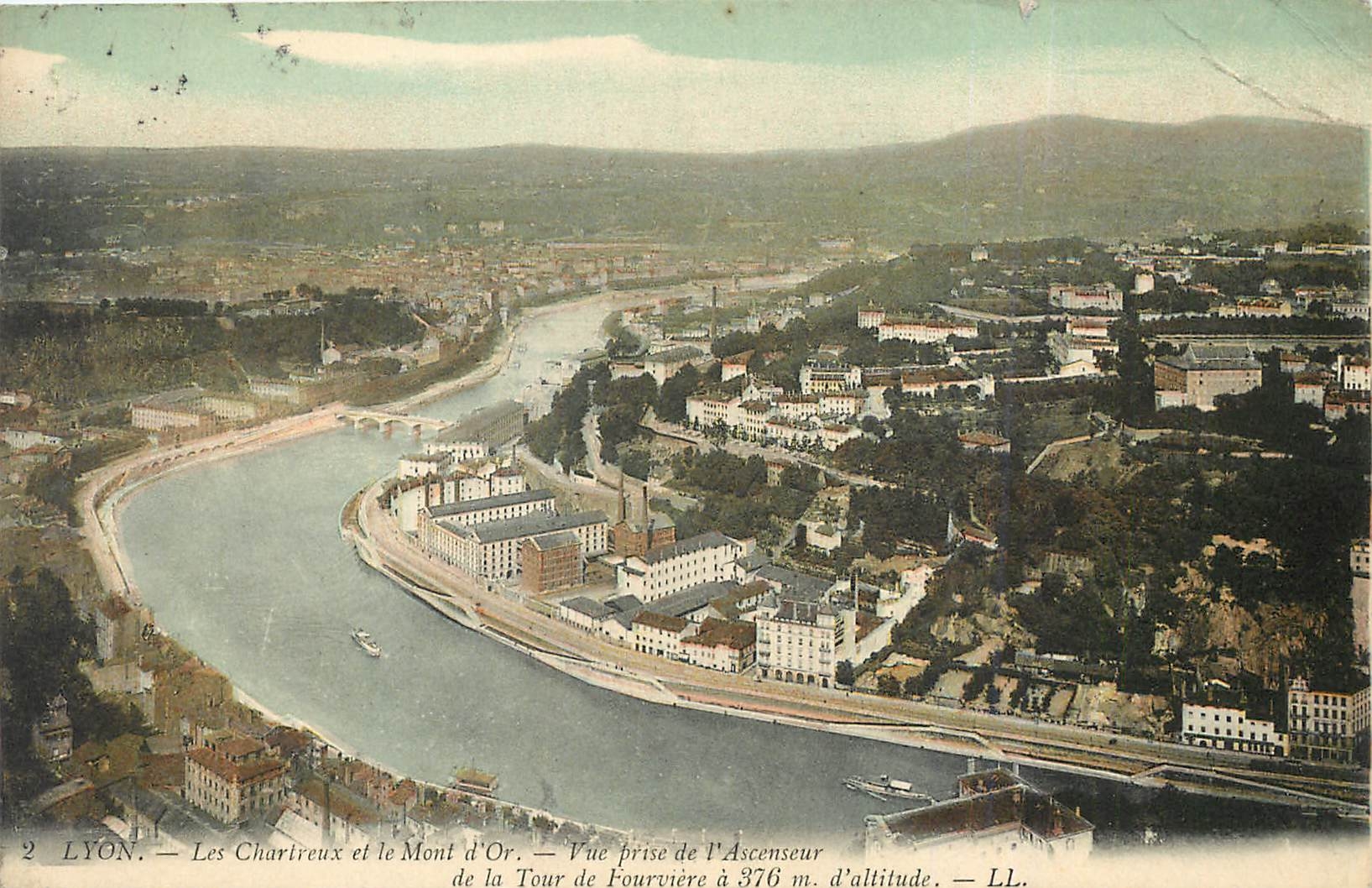 CPA Lyon Les Chartreux et le Mont d'Or 