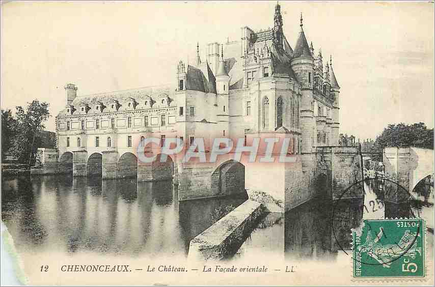 CPA Chenonceaux Le Chateau La Facade orientale 