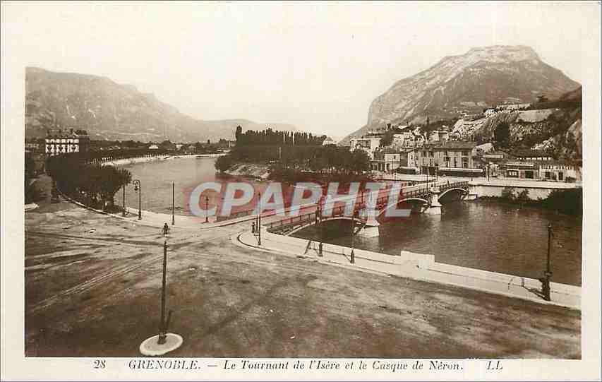 Grenoble — Le Tournant de l'Isère et le Casque de Néron — LL