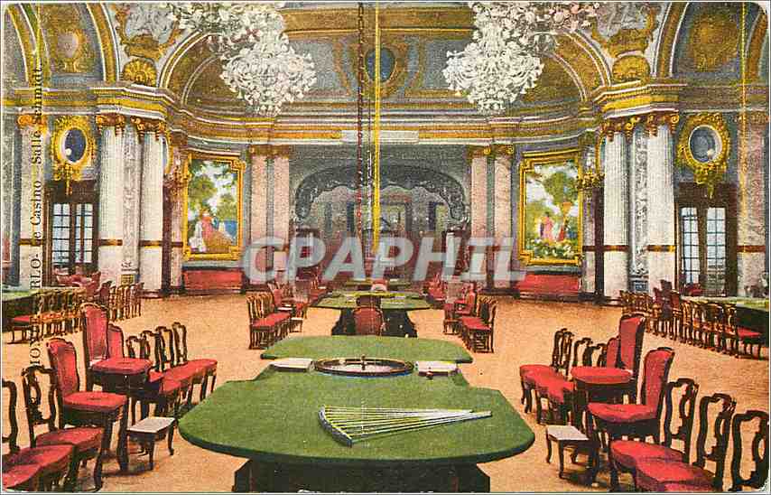 CPA Monte Carlo Le casino Salle Schmidt