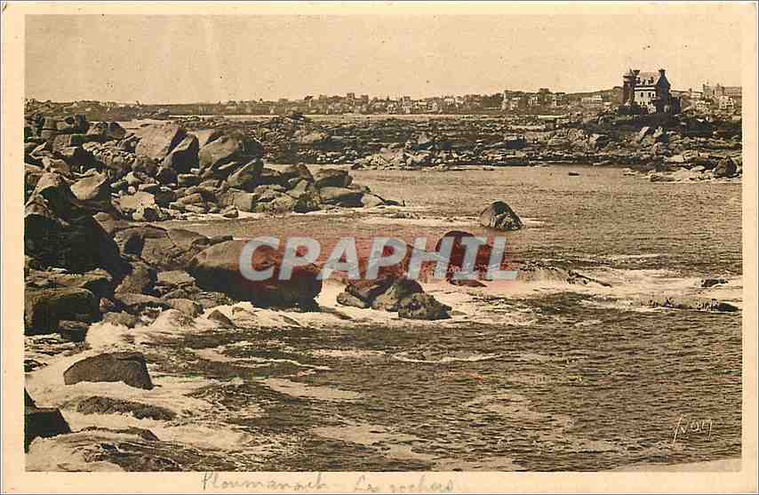 CPA Cote de Granit Ploumanach C du N Les Amoncellements de Rochers 