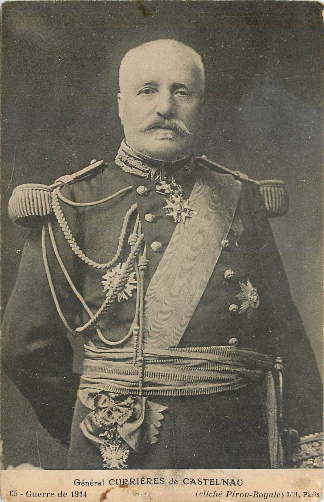 CPA General Currieres de Castel Nau Militaria