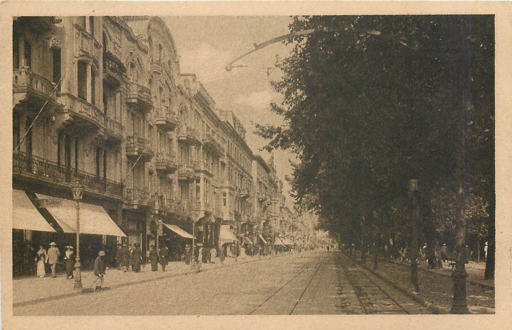 CPA Wiesbaden Rue de Guillaume 