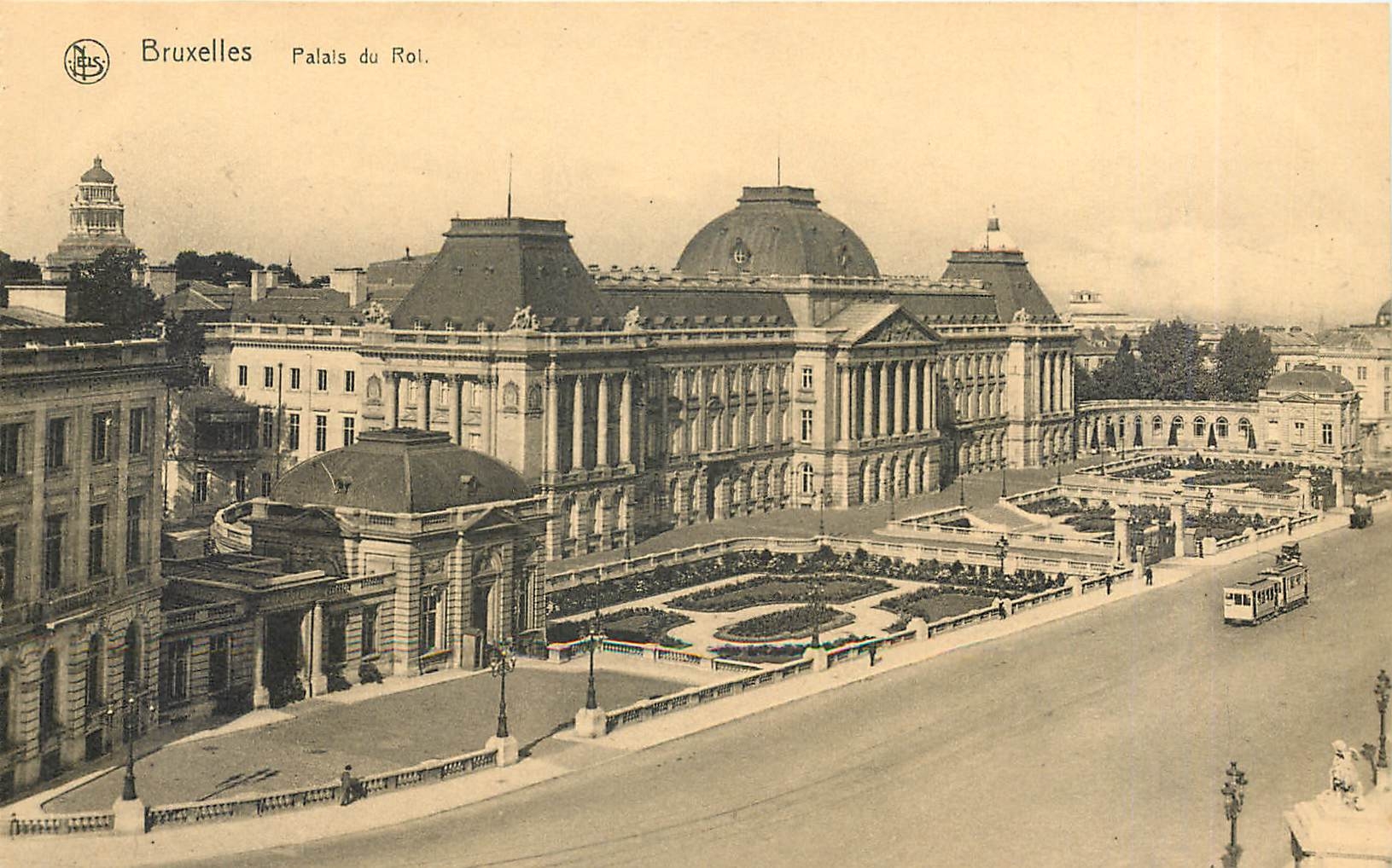 CPA Bruxelles Palais du Roi 