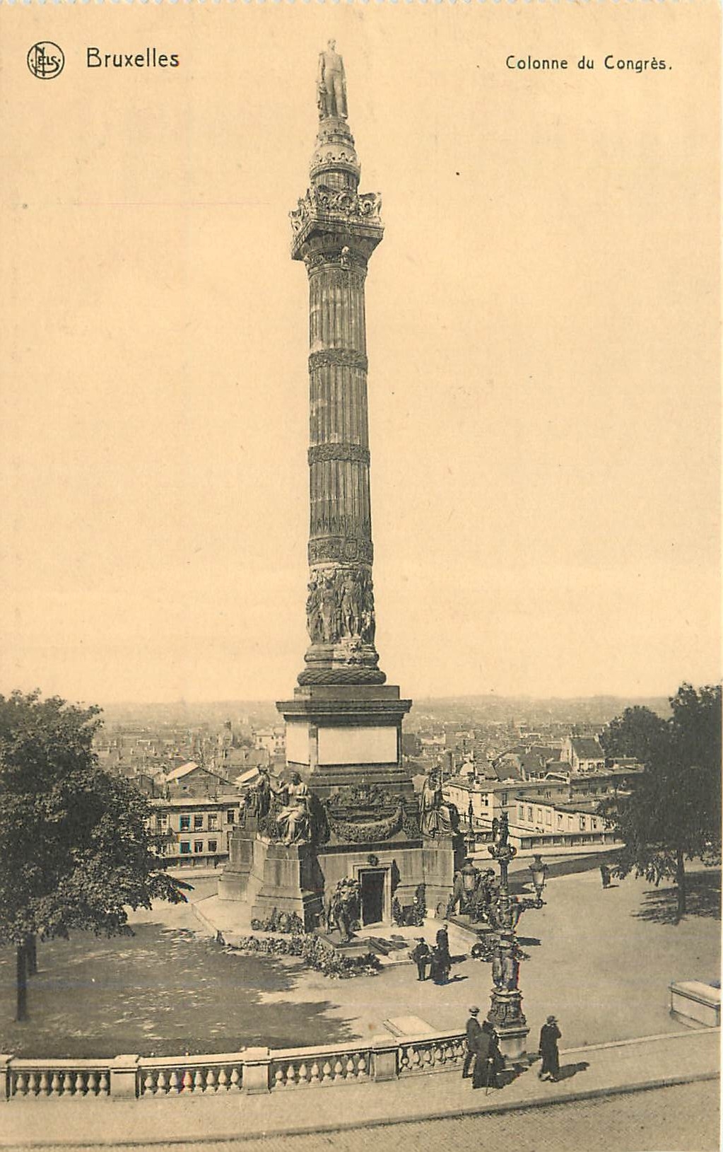 CPA Bruxelles Colonne du Congres 
