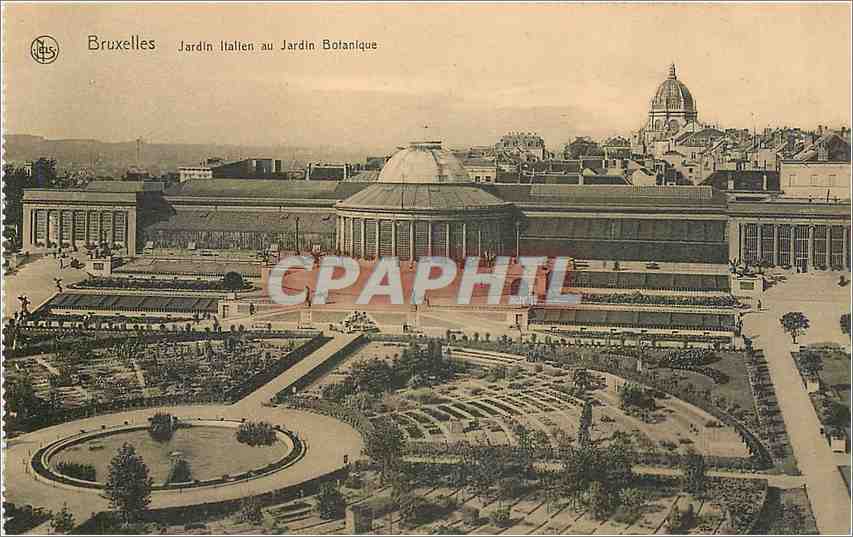 CPA Bruxelles Jardin Italien au Jardin Botanique 