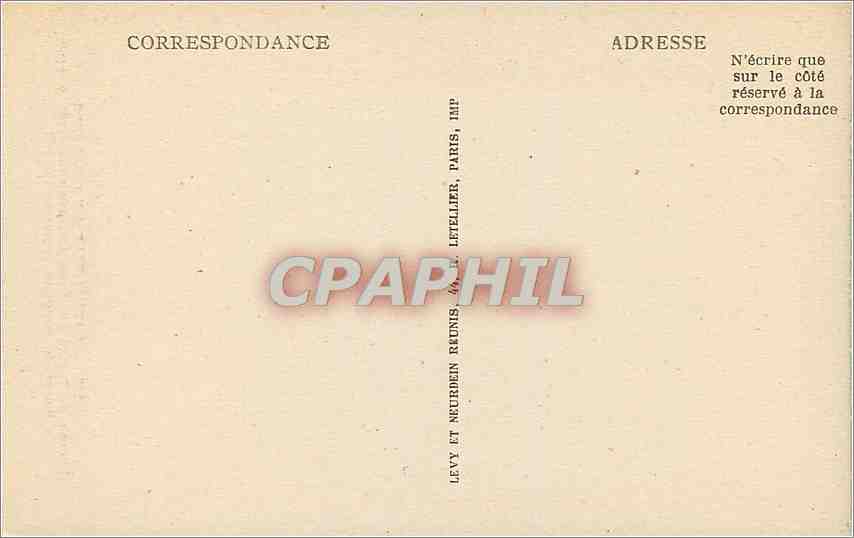 CPA Cathedrale de Chartres Linteau du Portail Sud Ouest l'Annonciation  — Verso