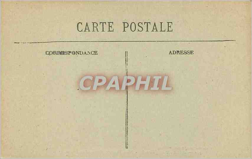 CPA Arcachon Gironde Place Thiers et Debarcadere  — Rückseite