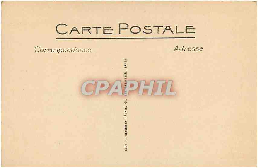 CPA Paris La Place de la Bastille  — Rückseite
