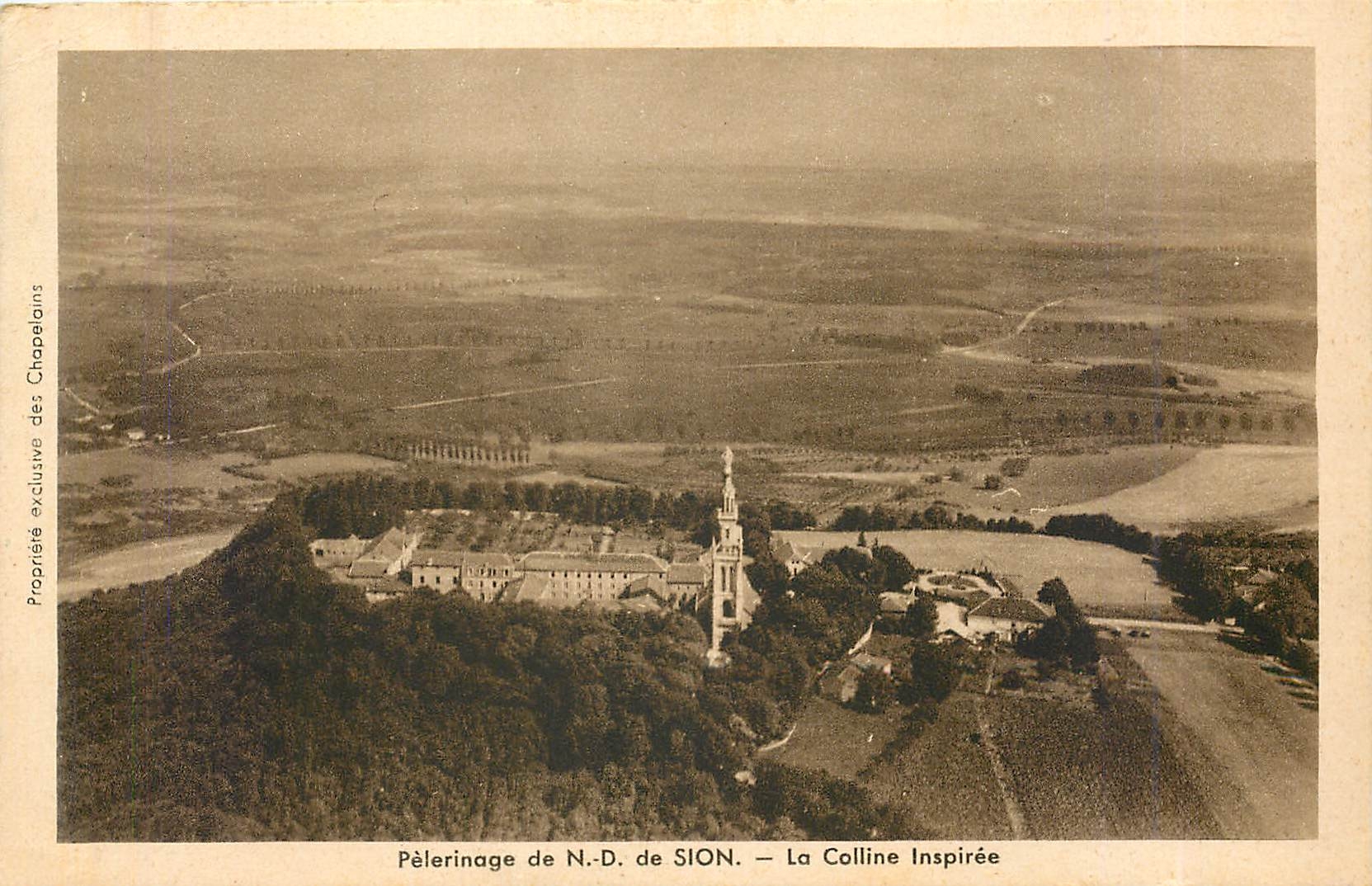 CPA Pelerinage de ND de Sion La Colline Inspiree 