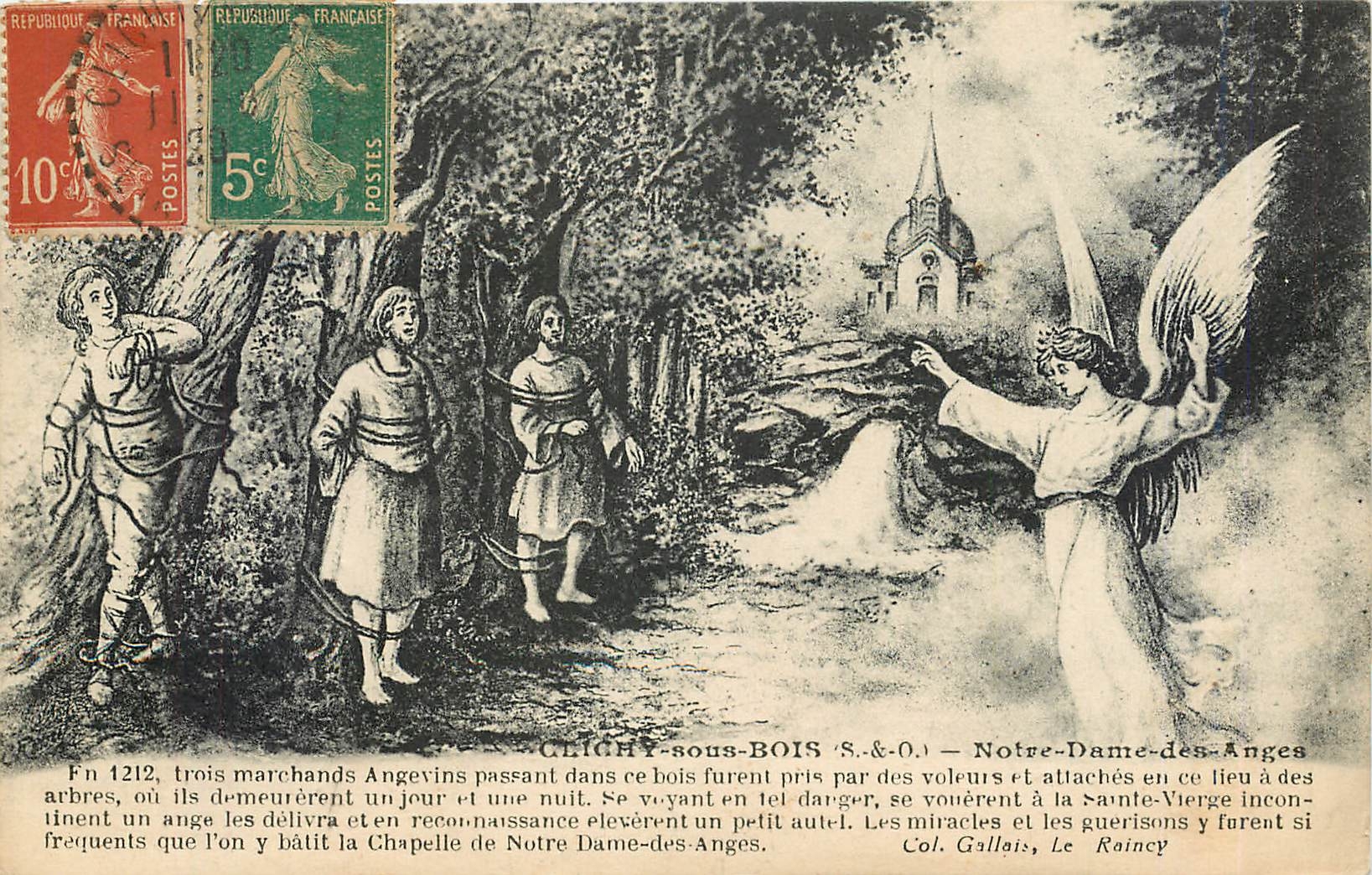 CPA Clichy sous Bois SO Notre Dame des Anges 