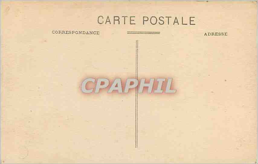 Bordeaux - Le Grand Théâtre — éditeur R. B. n° 51 — Verso