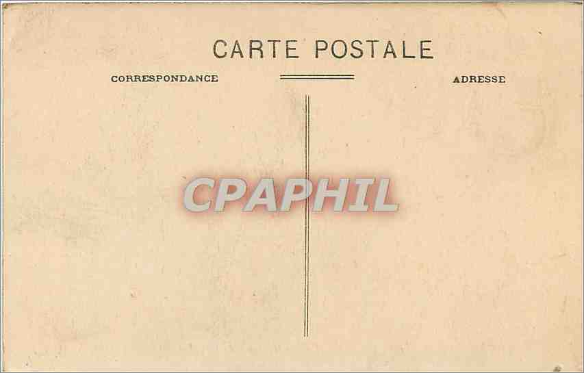 CPA Bordeaux Vue Generale prise de l'Eglise St Michel  — Rückseite