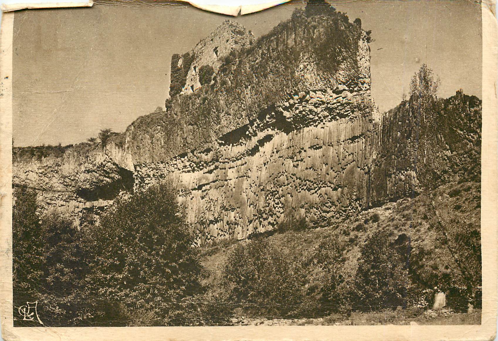 Château de Montpezat — Coulée Basaltique — Edition G.-L. Arlaud