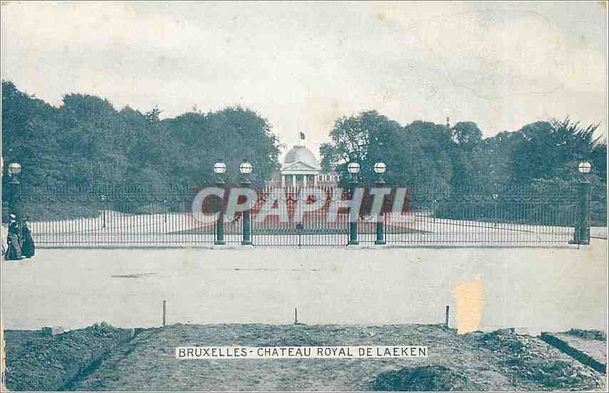 CPA Bruxelles Chateau Royal de Laeken 