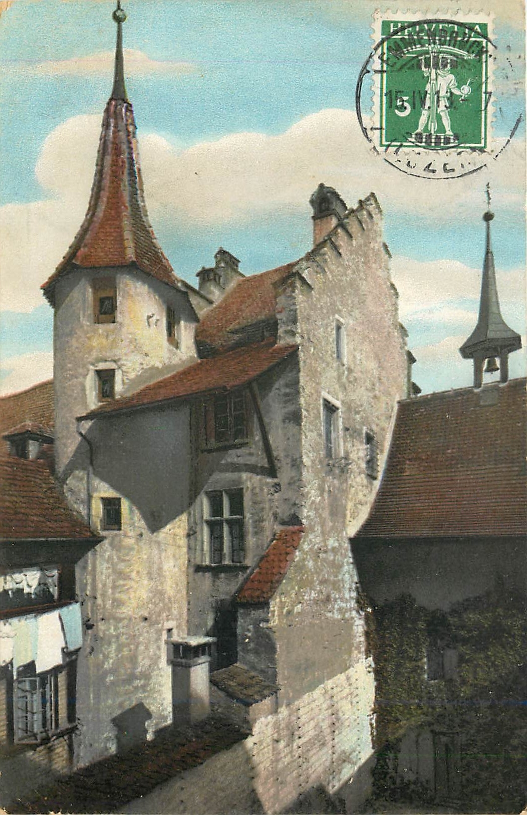 CPA Alt Luzern Nuntiatur an der Rossligasse 