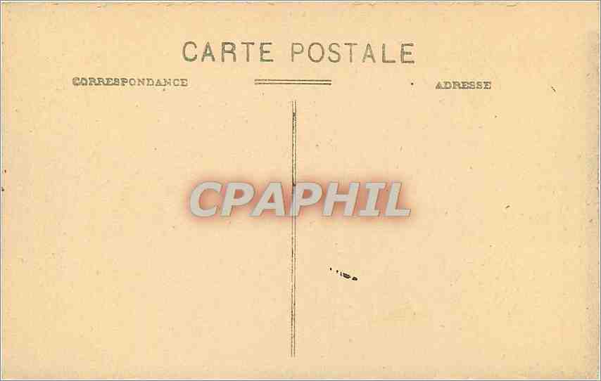 CPA Crozant Indre Les cotes de la Cedelle et la Roche percee  — Rückseite