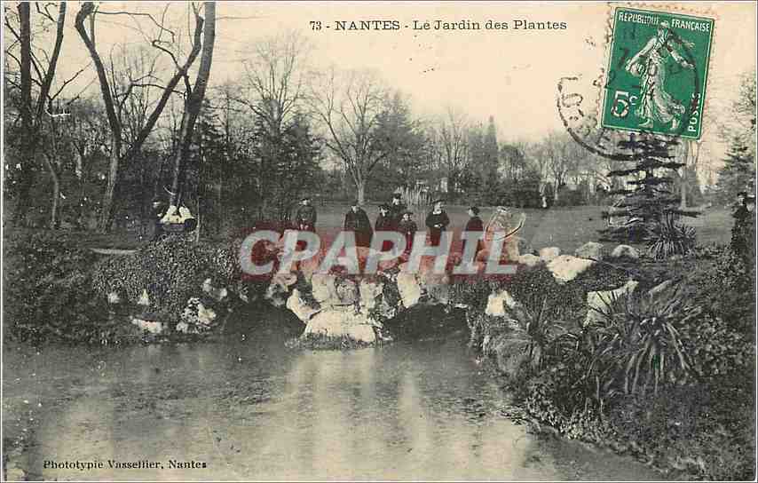 CPA Nantes Le Jardin des Plantes 