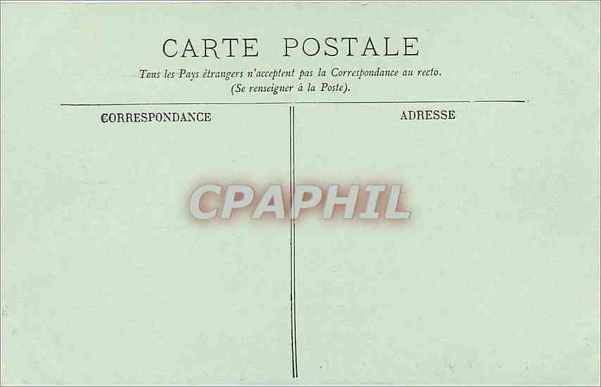 CPA Nantes La Cathedrale  — Rückseite