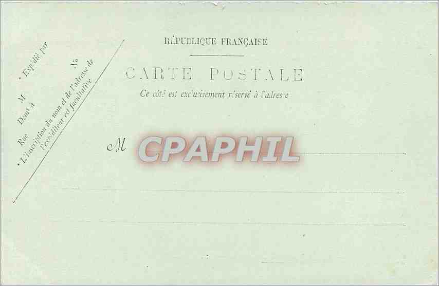 CPA Nantes Le Tombeau de la Moriciere  — Rückseite