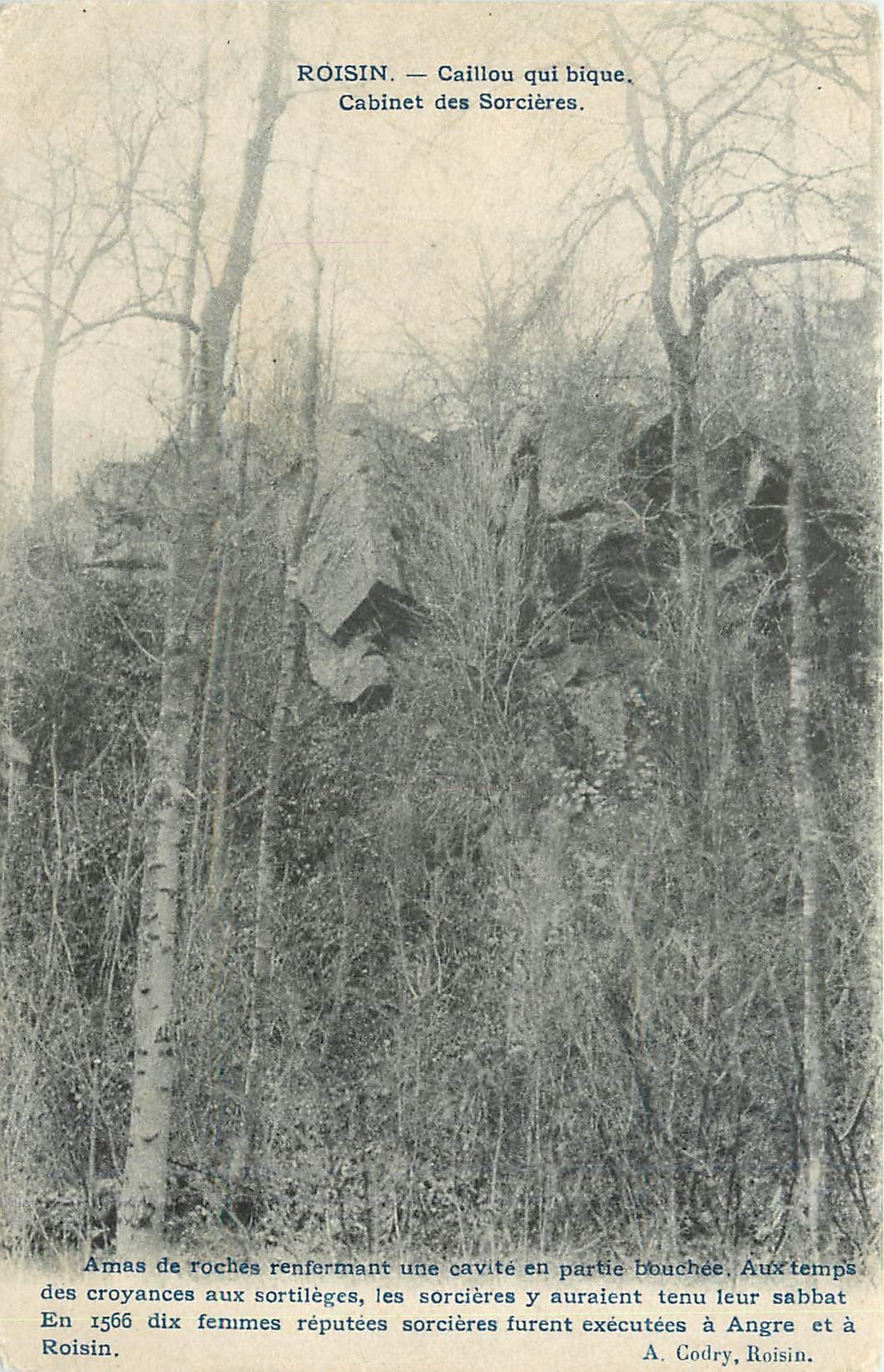 Roisin — Caillou qui bique — Cabinet des Sorcières — A. Codry, Roisin