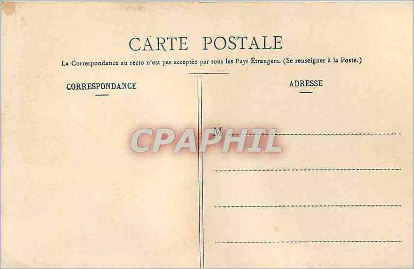 CPA Saint Die Eglise Notre Dame  — Rückseite
