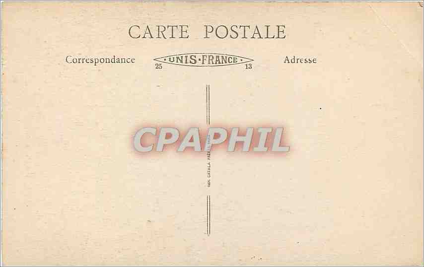 CPA Chateau Historique de Vez Oise La Poterne vue de la cour interieure  — Rückseite