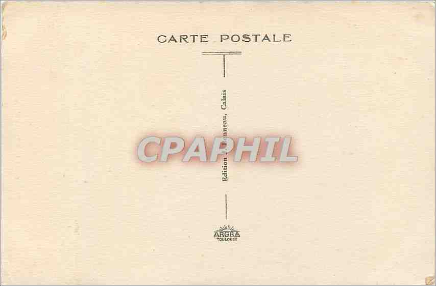 CPA Calais L'Eglise Notre Dame  — Rückseite