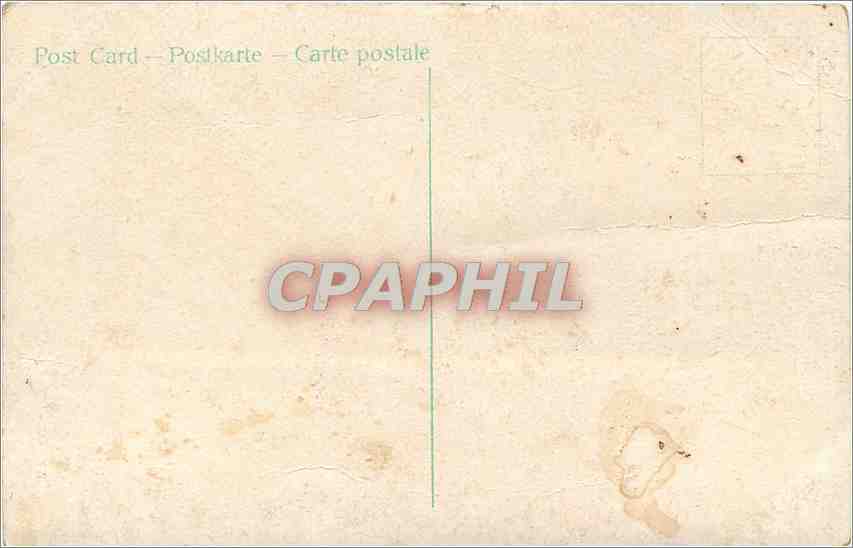 CPA Bateau — Rückseite