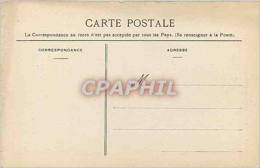 CPA Gerbeviller la Martyre Rue des Ponts Militaria — Rückseite