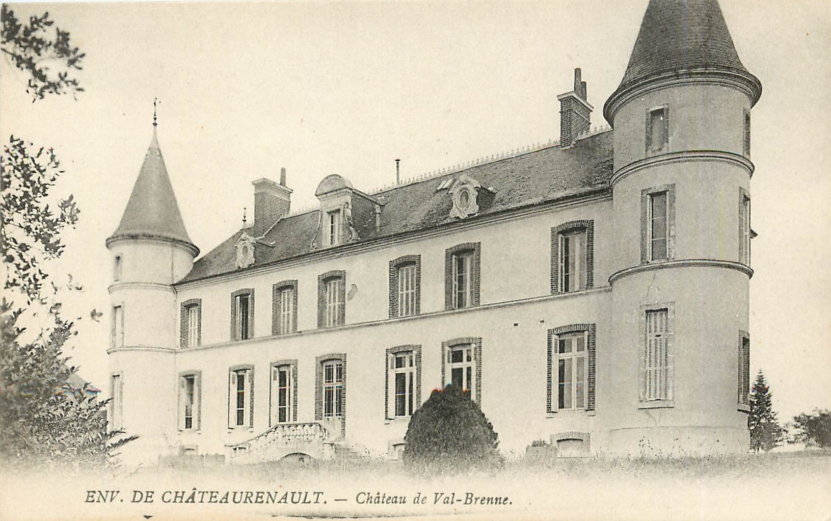 CPA Env de Chateaurenault Chateau de Val Brenne 