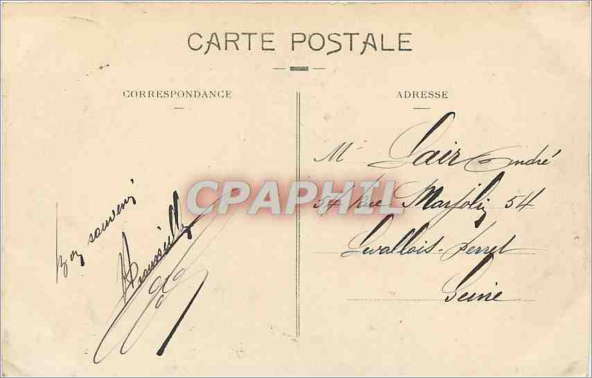 CPA LYON-Quai et Marches sur la Saone.E.C Bateaux — Rückseite