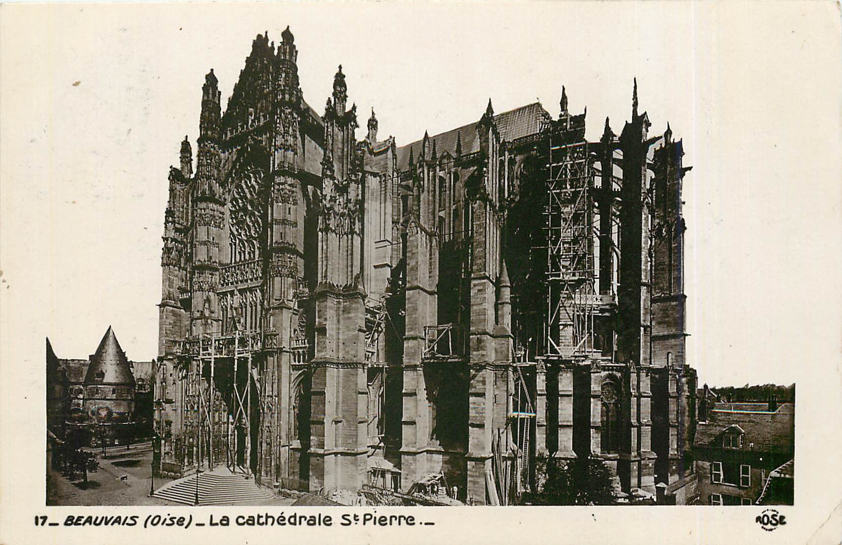 CPA BEAUVAIS-(Oise)-La Cathedrale St pierre