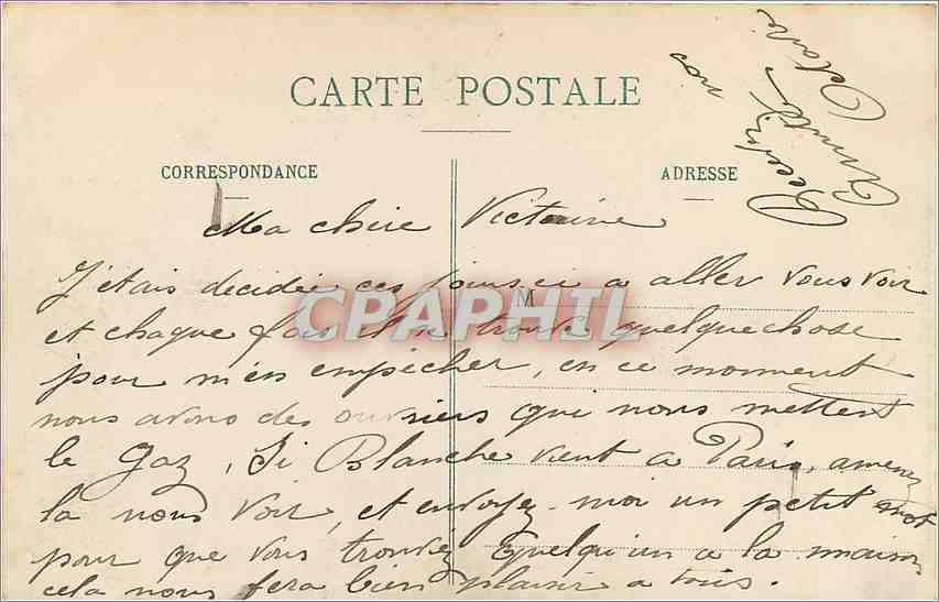 CPA nancy-Maison des Magasins Reunis — Verso